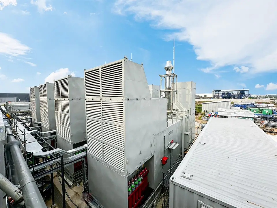 Genset industri untuk kebutuhan daya cadangan di data center