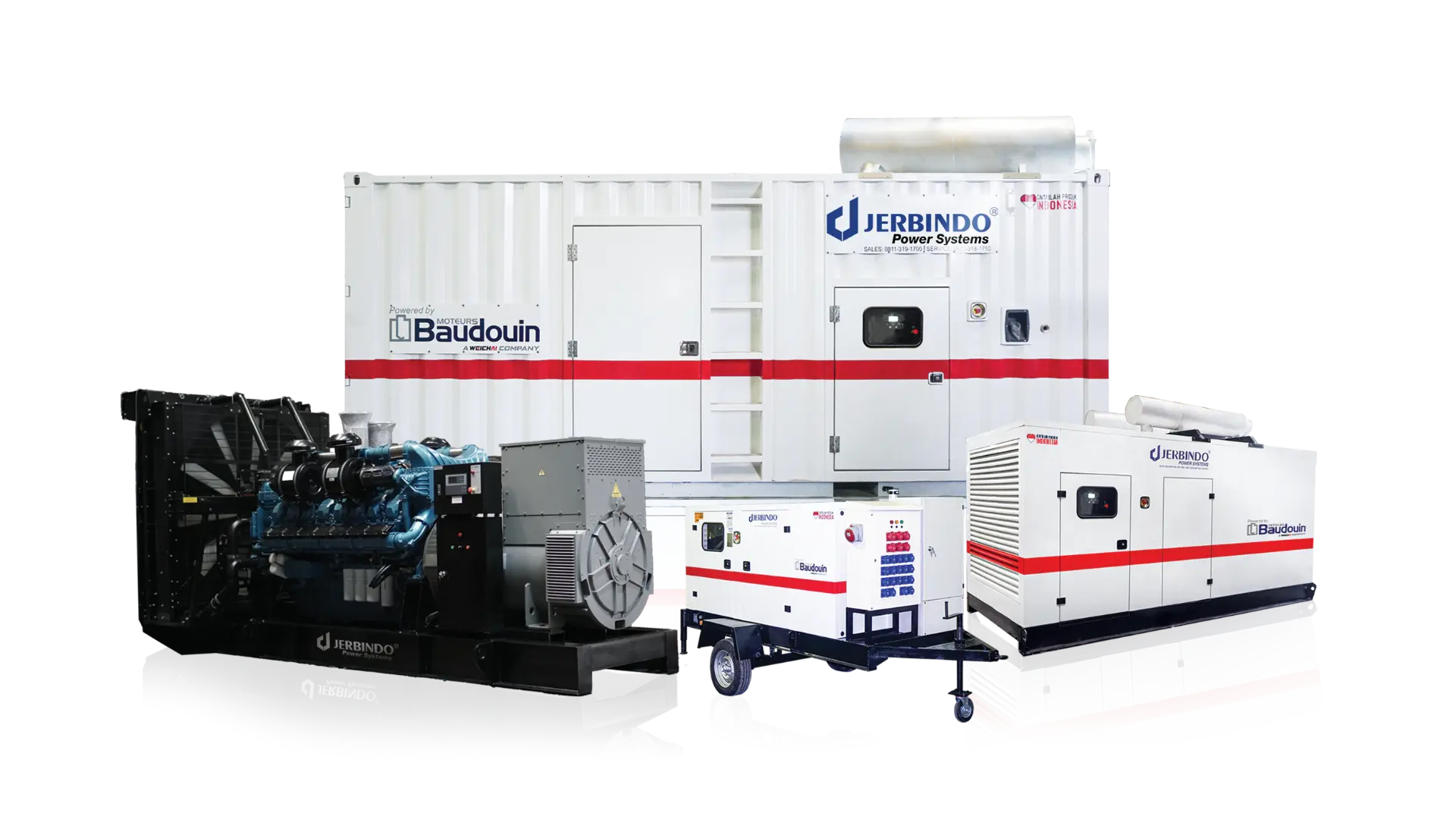 Produk genset industri JERBINDO
