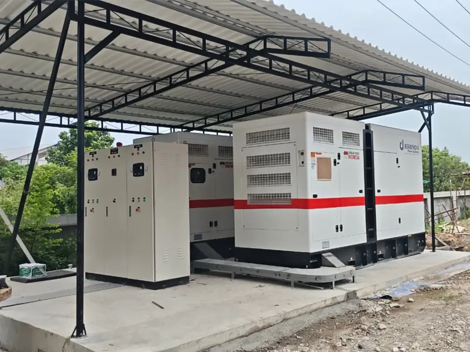 Genset untuk kebutuhan daya cadangan fasilitas pemerintahan dan pendidikan