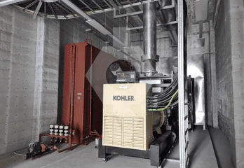 Proyek genset Kohler 2 x 2500 kVA Open Type di Jakarta Selatan, Jakarta