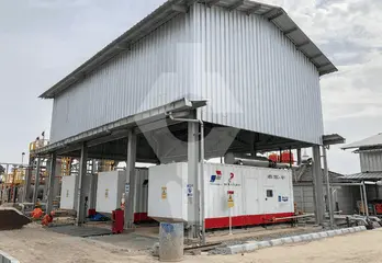 Proyek genset Hyundai 450 & 2 x 375 kVA Silent Type di Cepu, Jawa Tengah
