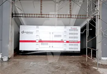 Proyek genset Perkins 600 kVA Silent Type di Surabaya, Jawa Timur