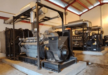 Proyek genset Perkins 2 x 1500 & 1000 kVA Open Type di Tanah Bumbu, Kalimantan Selatan
