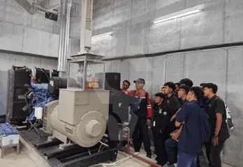 Proyek genset Baudouin 500 kVA Open Type di Ibu Kota Nusantara (IKN)